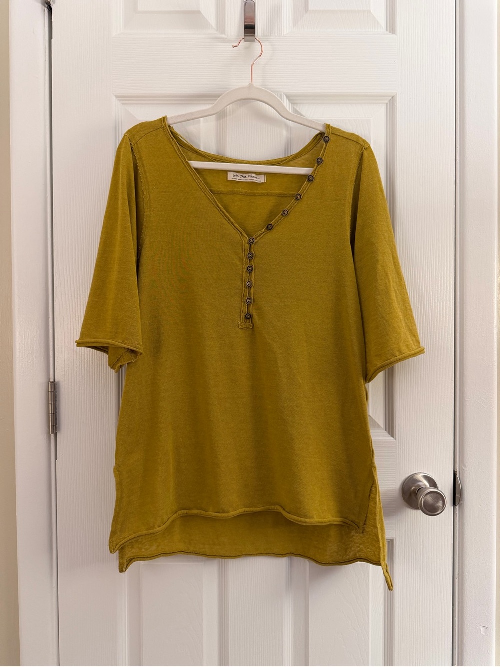 Free People We The Free Mustard Green Yellow Morgan Henley Medium
